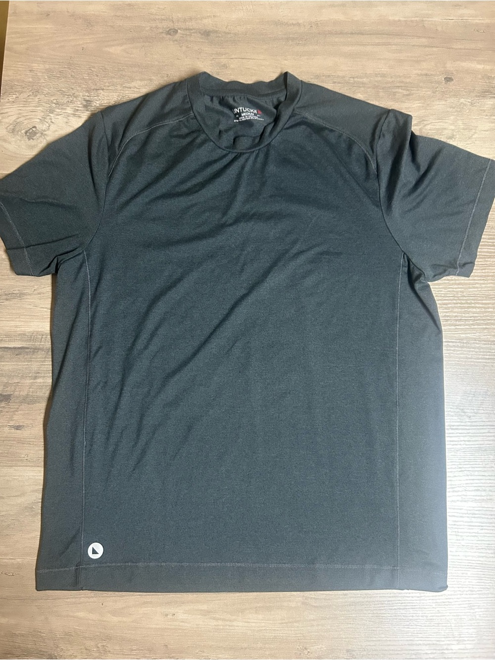 UNTUCKit Dark Grey Short-Sleeve Performance Tee